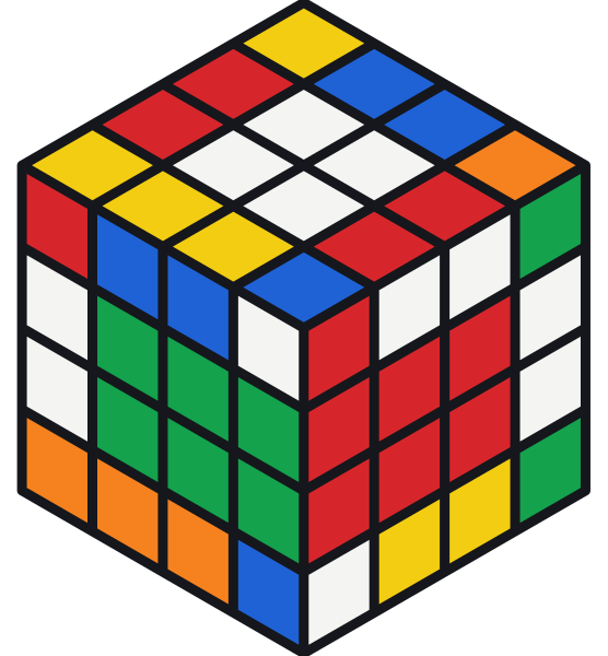3. Kanten gepaart: jetzt wie ein 3x3 lösen